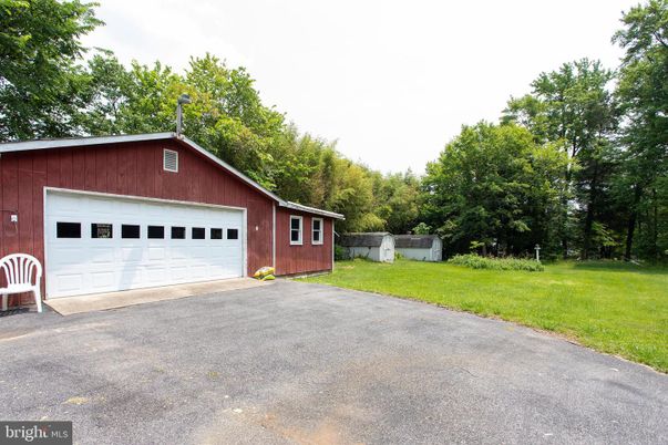 Backyard, Detached Garage, Exterior