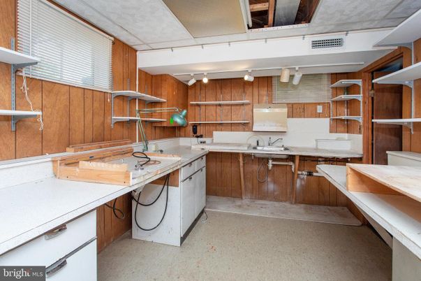 Interior, Kitchen, Wooden Walls