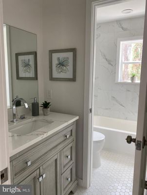 Bathroom, Interior, Marble Walls