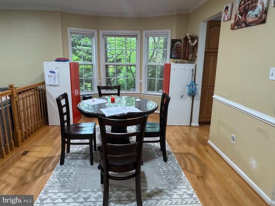 Dining room, Interior, Wood Texture Flooring