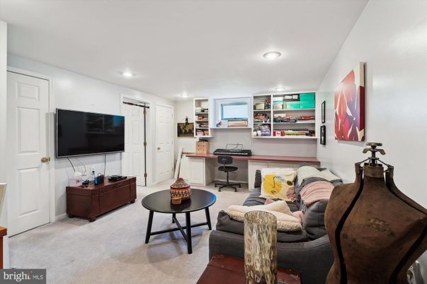 Home Office, Interior, Living room, Recessed Lighting