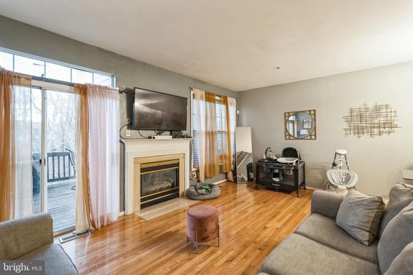Fireplace, Interior, Wood Texture Flooring