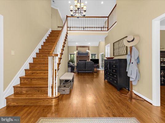 Chandelier, Interior, Recessed Lighting, Wood Texture Flooring