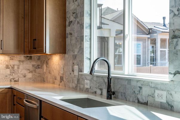 Interior, Kitchen, Marble Walls