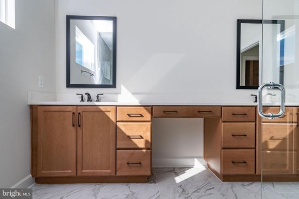 Bathroom, Dual Sink Vanities, Interior, Marble