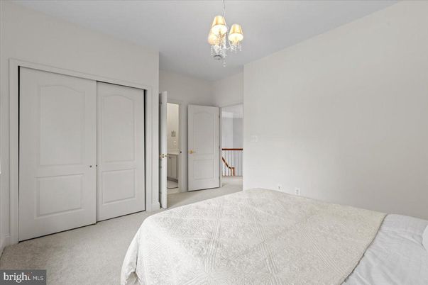 Bedroom, Chandelier, Interior