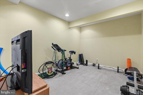 Fitness Equipment, Interior, Recessed Lighting