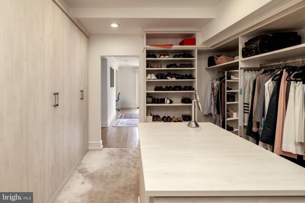 Interior, Recessed Lighting, Walk-in Closets, Wood Texture Flooring