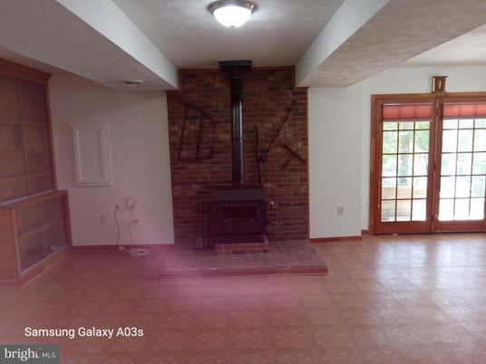 Empty room, Fireplace, Interior, Stone Walls