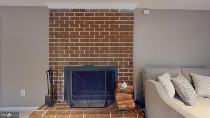 Fireplace, Interior, Stone Walls