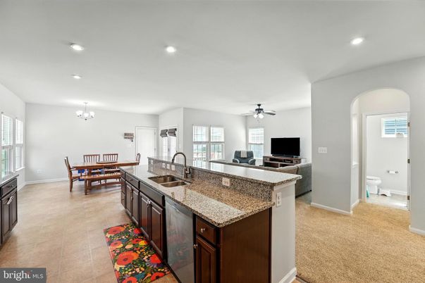Chandelier, Dining room, Interior, Kitchen, Recessed Lighting