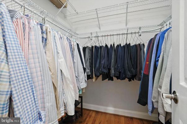 Interior, Walk-in Closets, Wood Texture Flooring