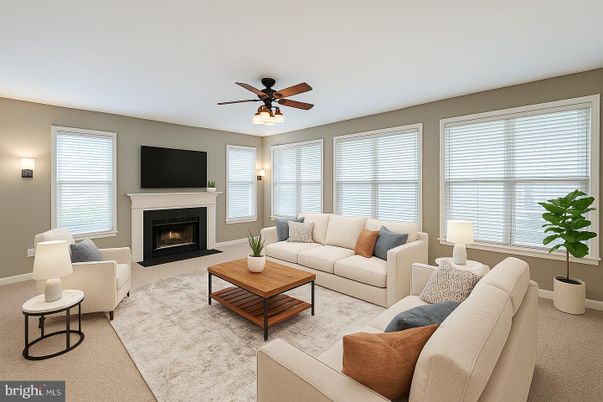 Fireplace, Interior, Living room
