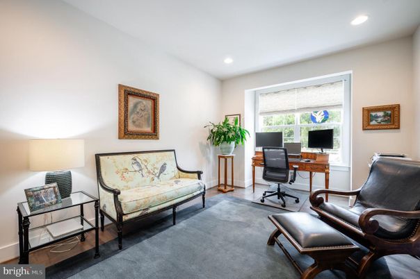 Home Office, Interior, Recessed Lighting