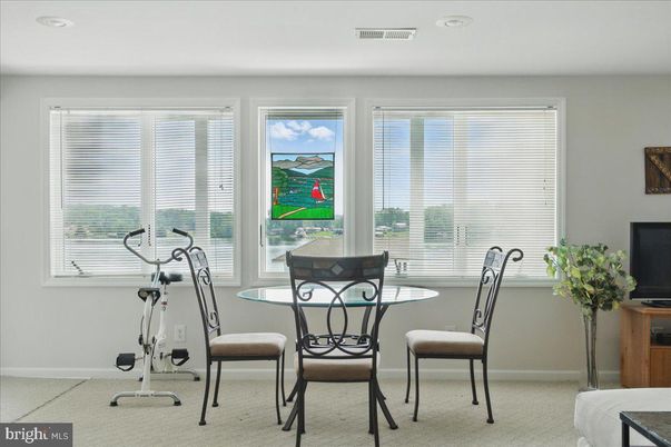 Dining room, Fitness Equipment, Interior, Recessed Lighting