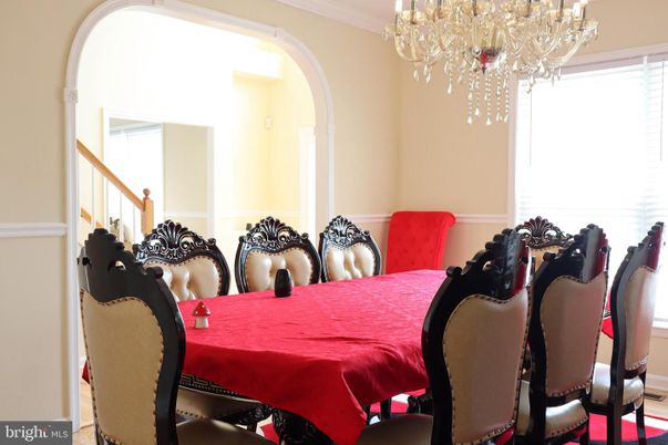 Chandelier, Dining room, Interior