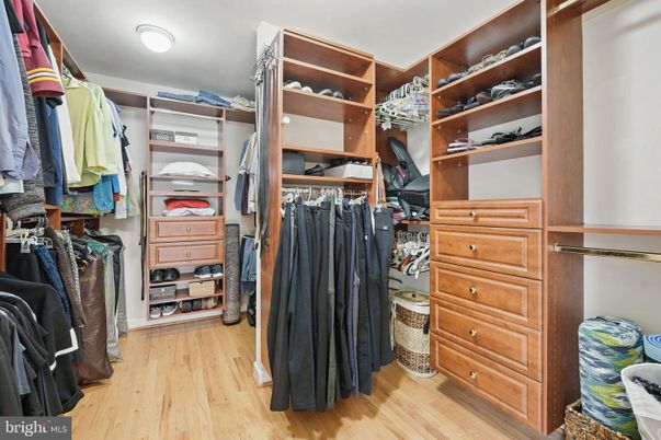 Interior, Walk-in Closets, Wood Texture Flooring
