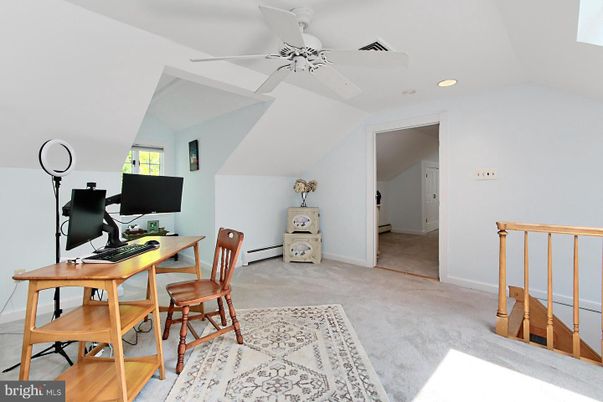 Home Office, Interior, Recessed Lighting