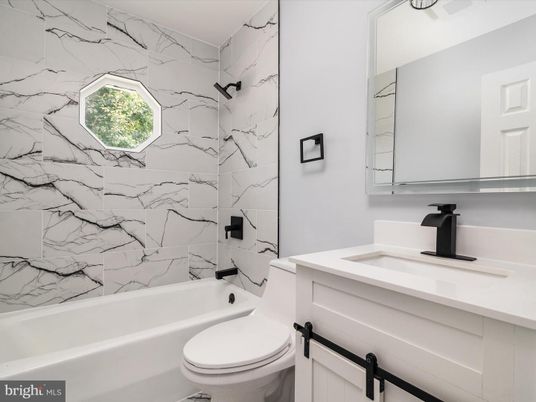 Bathroom, Interior, Marble Walls