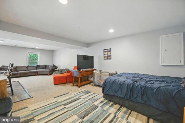 Bedroom, Home Office, Interior, Recessed Lighting