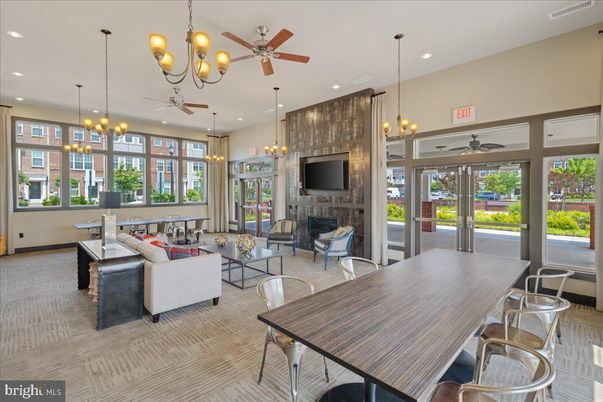 Chandelier, Dining room, Fireplace, Interior, Living room, Pendant Lights, Recessed Lighting
