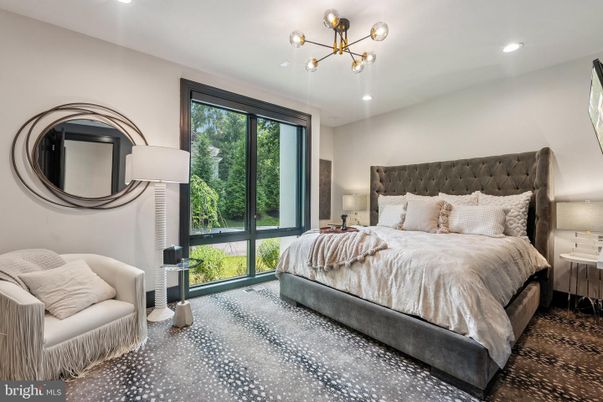 Bedroom, Interior, Pendant Lights, Recessed Lighting