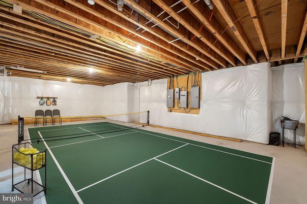 Interior, Tennis Courts, Wooden Beams