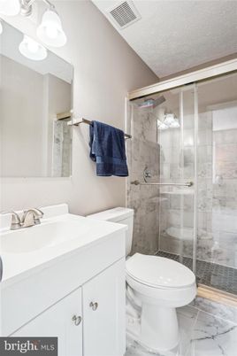 Bathroom, Glass Shower, Interior, Marble, Marble Walls