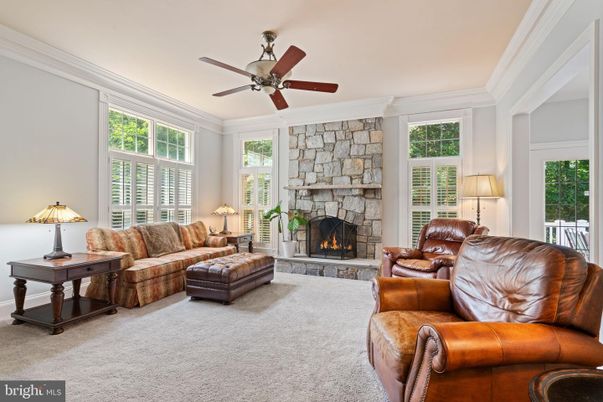 Fireplace, Interior, Living room, Stone Walls