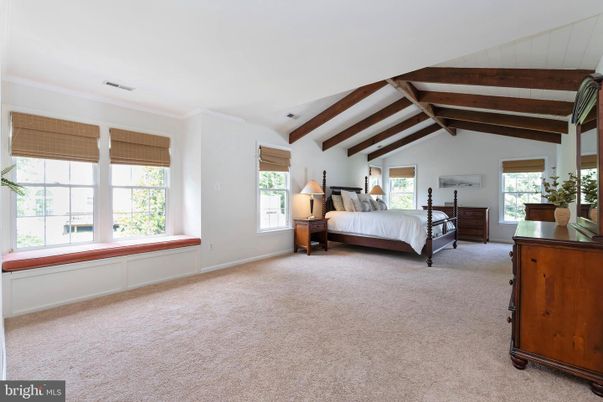 Bedroom, Interior, Wooden Beams, Wooden Ceilings