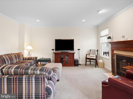 Fireplace, Interior, Living room, Recessed Lighting