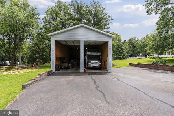 Backyard, Detached Garage, Exterior