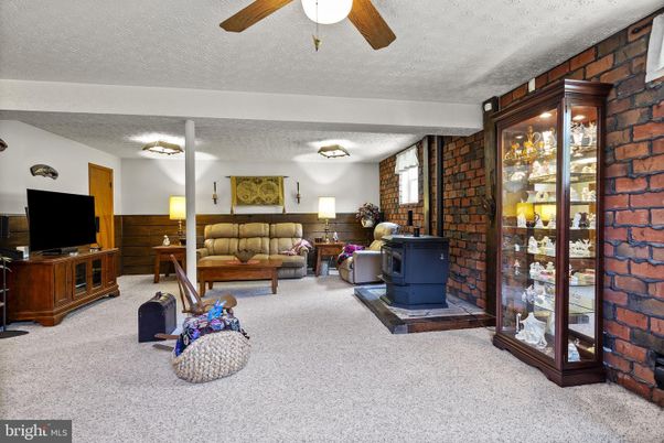 Fireplace, Interior, Living room, Stone Walls
