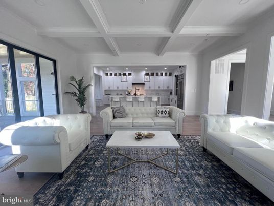 Interior, Kitchen, Living room, Recessed Lighting, Wood Texture Flooring