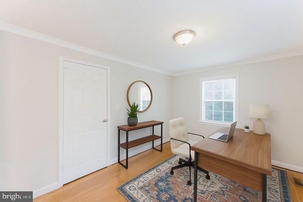 Home Office, Interior, Wood Texture Flooring