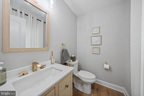 Bathroom, Interior, Wood Texture Flooring