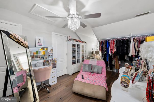 Home Office, Interior, Walk-in Closets, Wood Texture Flooring