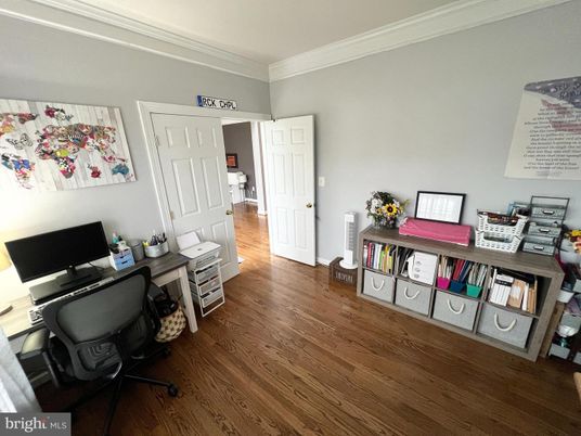 Home Office, Interior, Wood Texture Flooring