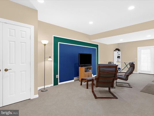 Home Office, Interior, Recessed Lighting