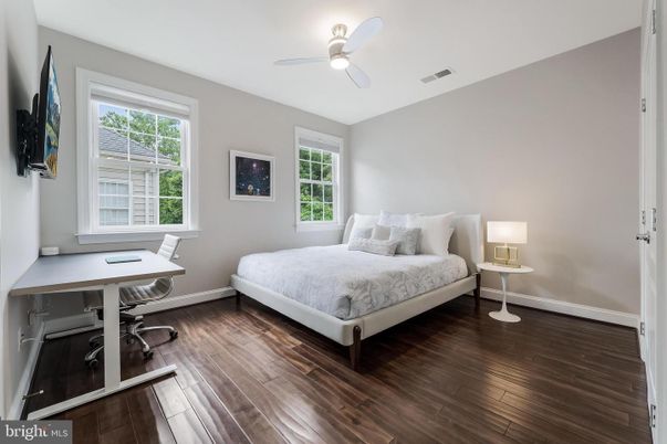 Bedroom, Home Office, Interior, Wood Texture Flooring