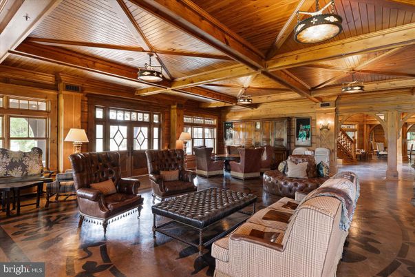 Interior, Living room, Wooden Beams, Wooden Ceilings, Wood Texture Flooring, Wooden Walls