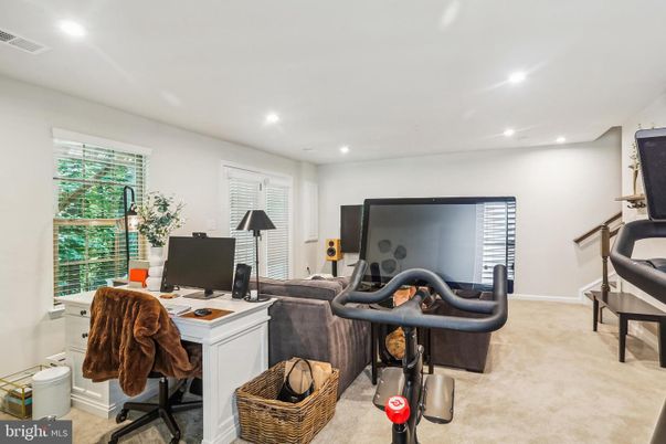 Home Office, Interior, Recessed Lighting