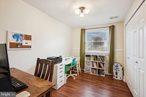 Home Office, Interior, Wood Texture Flooring