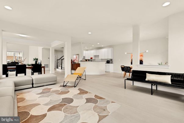 Dining room, Interior, Kitchen, Living room, Pendant Lights, Recessed Lighting