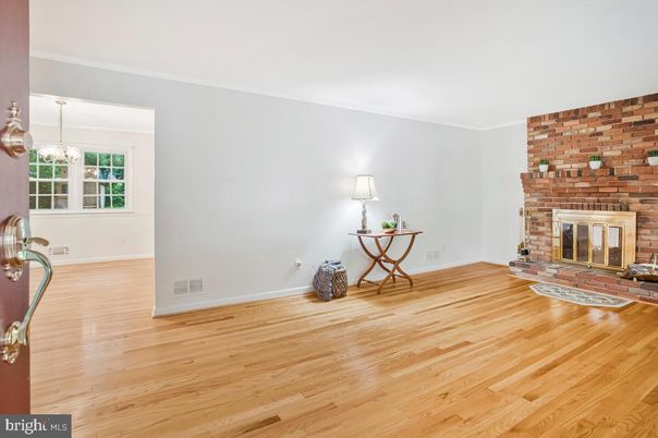 Fireplace, Interior, Stone Walls, Wood Texture Flooring