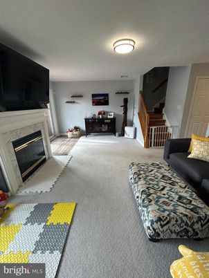 Bedroom, Fireplace, Interior