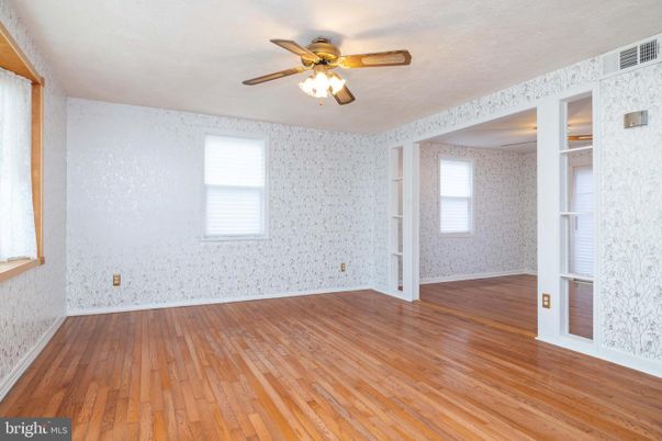 Empty room, Interior, Wood Texture Flooring