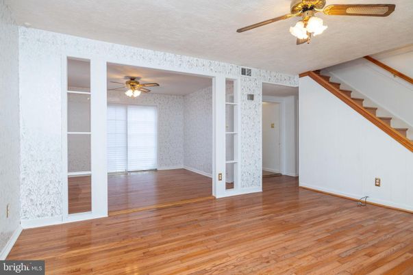 Empty room, Interior, Wood Texture Flooring