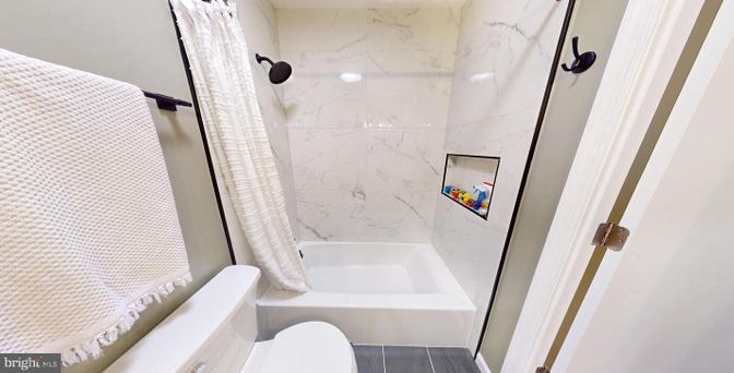 Bathroom, Interior, Marble Walls