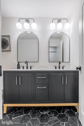Bathroom, Dual Sink Vanities, Interior, Marble